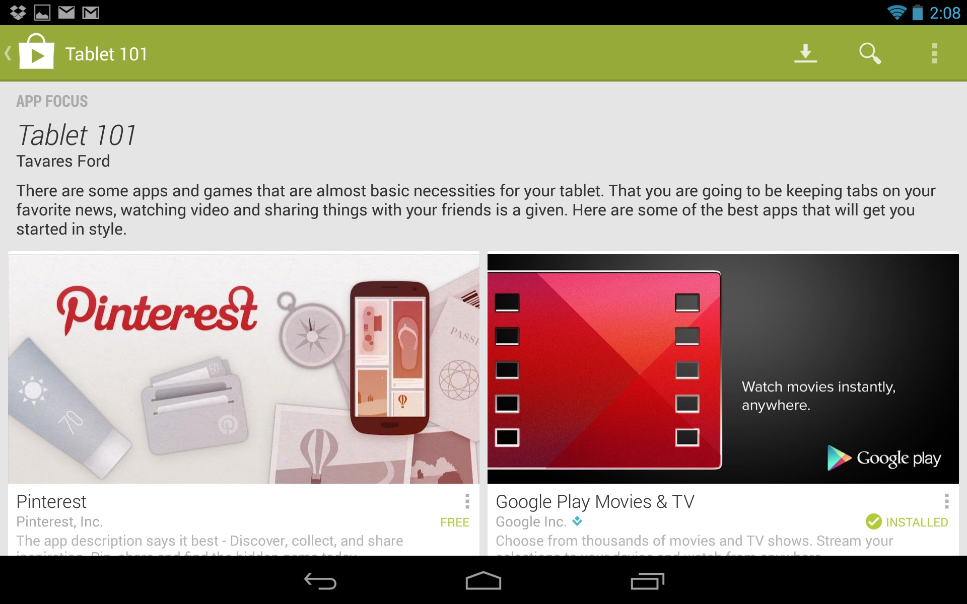 Google Play For Tablet Android Download
